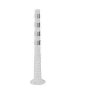Esnek Delinatör TPE/TPU Şerit Ayırıcı  100 cm x 80 mm (Beyaz)