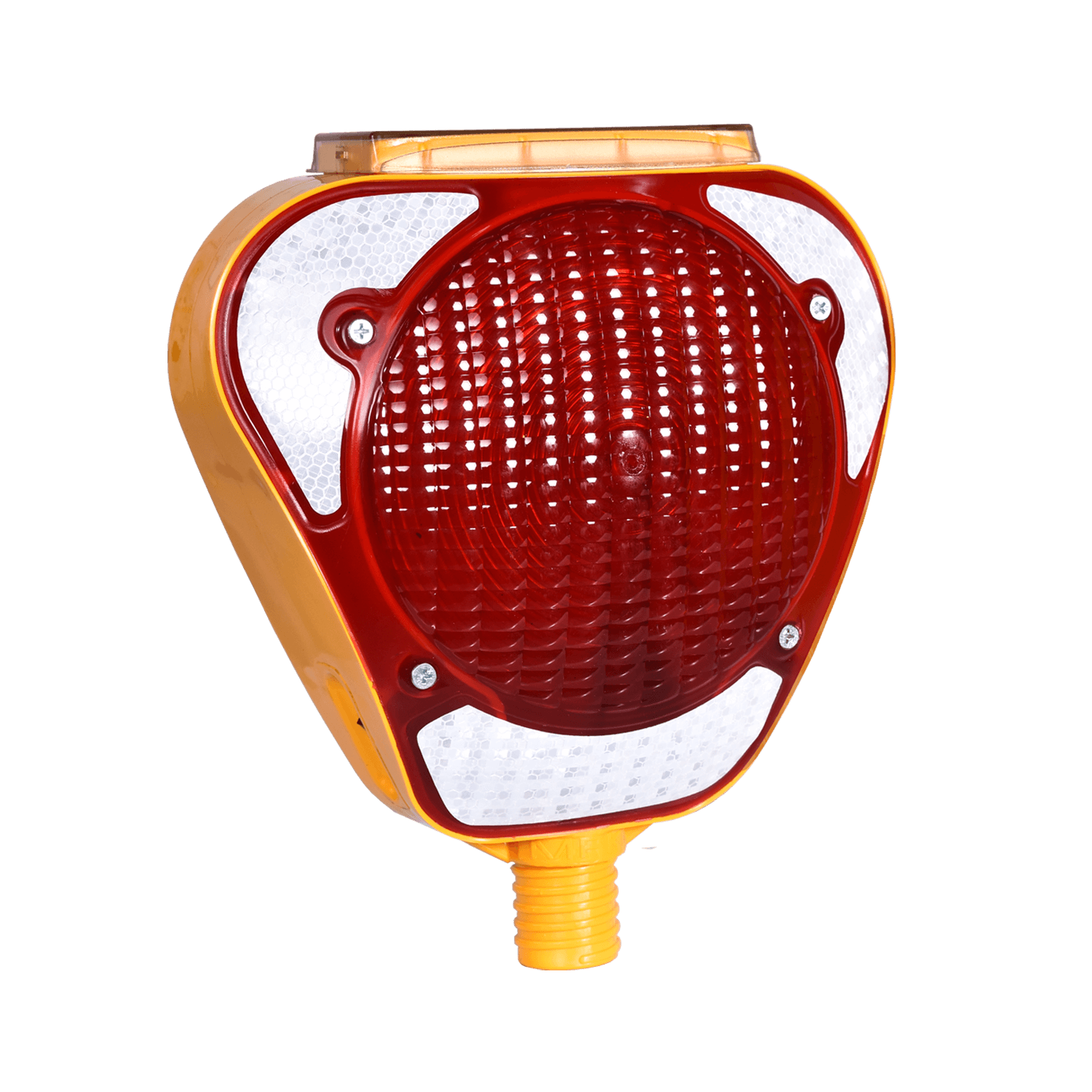 Power Ledli  Flaşörler Solar Trafik İkaz Flaşör Ledli Lamba Fiyatı Uyarıcı (Kırmızı)