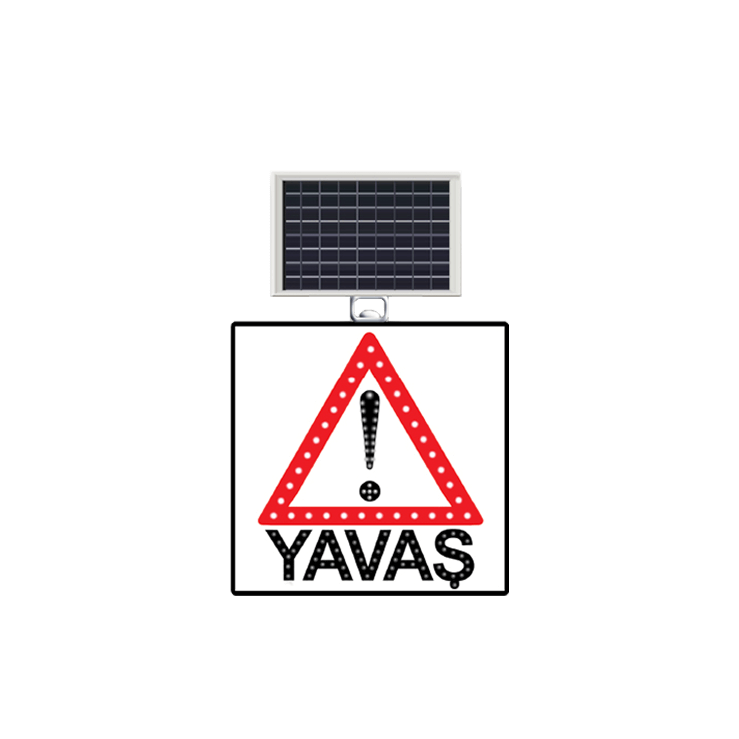 Güneş Enerjili Yavaş Levhası Çift Yönlü Ok Ledli Solar Levhası Fiyatı