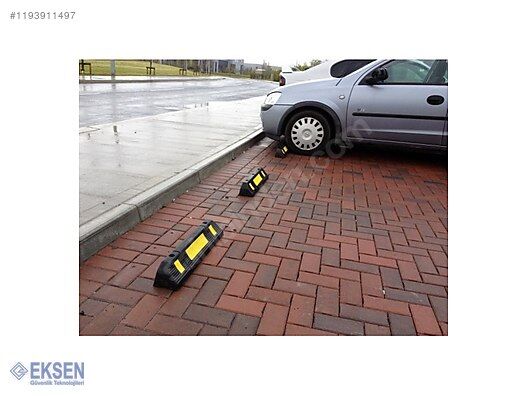 Kauçuk Stoper  Kauçuk Araç Durdurucu Kauçuk Otopark Stoperi 60 cm